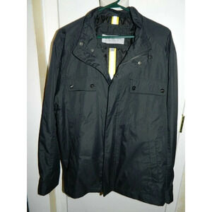 Marc New York Andrew Marc Men's Black Jacket Size XL Lightweight Spring Coat
